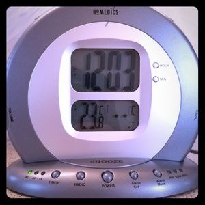 Homedics Alarm Clock